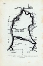 East and West Michigan Pikes and Wolverine Highway, Michigan State Atlas 1916 Automobile and Sportsmens Guide